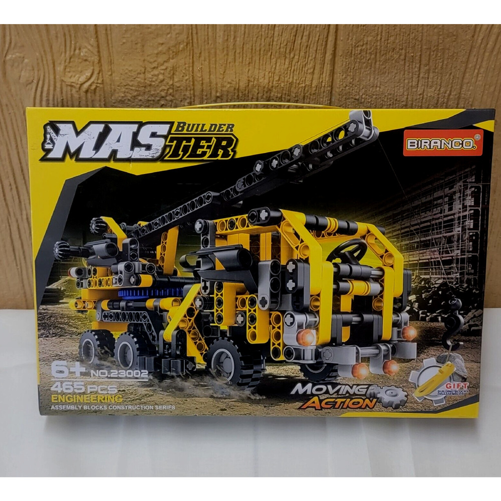 Biranco Master Builder 465 pcs No. 23002 Open Box - UNOPENED PACKAGES